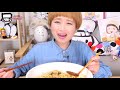 【大食い】6㎏超！「特大ちゃんぽん麺」と「あんかけピリ辛ちゃんぽん」！【ロシアン佐藤】【russian sato】