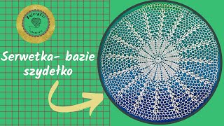 #Bajeryeliszydełkowanie Serwetka Do Koszyczka Wzór Bazie Szydełko/Doily Crochet