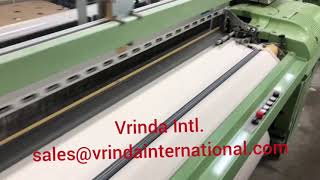 FOR SALE: SOMET EXCEL RAPIER WEAVING LOOMS 360 CM WITH STAUBLI DOBBY 12/6 LEVER. +91-9896000567