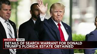 FBI finds 11 sets of classified documents in raid of Donald Trump's Mar-a-Lago property