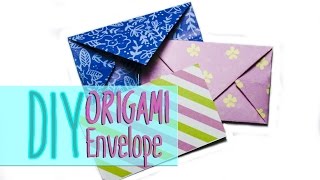 DIY: origami envelope