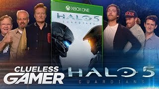 Clueless Gamer: "Halo 5: Guardians": Team Silicon Valley vs. Team Coco | CONAN on TBS