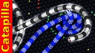 Slither.io Gameplay Immortal Snake vs  Amazing Bad Snakes. Epic Slitherio Multiplayer Funny Moments.