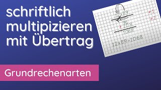 Mit Übertrag  ✅ ganz einfach multiplizieren