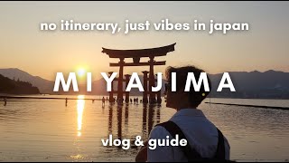 this is japan's most scenic island | day trip to Miyajima/Itsukushima [HIROSHIMA VLOG] JONI JAWNE