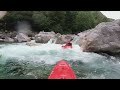 kayaking middle verzasca