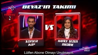 O Ses Türkiye - Soner KİP - Hatice Sezen MEDİNE - Vazgeçtim