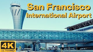 Virtual Tour of San Francisco International Airport SFO Virtual Walk in 4K