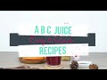 ABC JUICE EASY & QUICK RECIPES DEHEALTH SUPPLIES