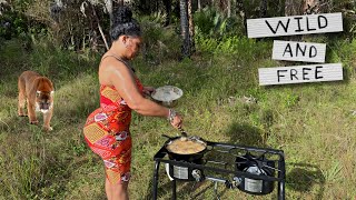 Fried Octopus, Lobster, Crab and Shrimp | OutDoor Cooking