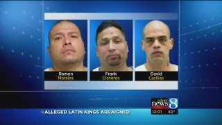 Alleged Latin Kings in federal court