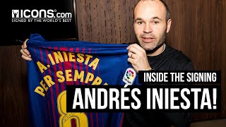 ANDRÉS INIESTA | Inside The Signing!