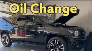 2015-2020 Chevy Suburban 5.3L Oil Change Step by Step!
