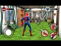 Playing as SpiderMan Family in Granny House Vs Angry Hippo