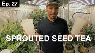 BuildASoil: SPROUTED SEED TEA 10x10: Episode #27