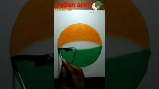 #indianarmy 🪖#drawing #incircle #independenceday #drawing #with#oilpastel #short#viral#youtube#video