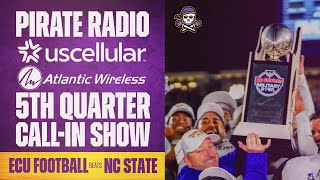 US Cellular 5th Quarter Call-In Show - ECU vs NC State in the Military Bowl