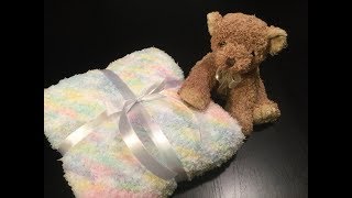 HOW TO - KNIT AN EASY SOFT & CUDDLY BABY BLANKET