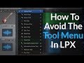 How To Avoid The Tool Menu In Logic Pro X