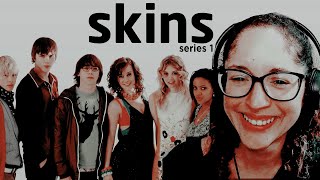 SKINS SERIES 1 REACTION EPISODES 1 TO 9 | THIS SHOW IS INSANE!!!