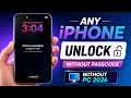 New Method 2026 || How to Unlock Any iPhone Without Passcode If Forgot || Without PC