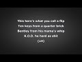 J. Cole - KOD (Lyrics)