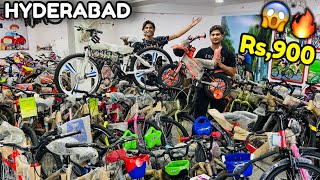 Cycles🚲Market in🔥Hyderabad|Cheapest Price Cycles Store|Wholesale \u0026 Retail Brand Sports Cycles Vlog