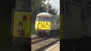 THRASH! + Four Tone | 56301 Powers Up while dragging 56091 through Market Harborough | 07/10/23