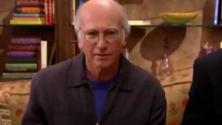 Larry and Leon planning a fake mugging - Curb Your Enthusiasm - The Therapist