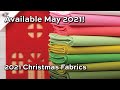 NEW FABRIC RELEASE: Christmas 2021