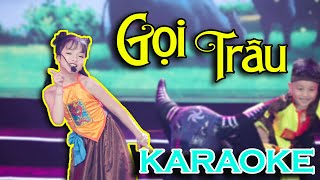 [Karaoke] Gọi Trâu - Hồng Ánh | CLB Ngôi Sao Nhỏ | BM Kids TV