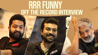 The Forces Of RRR - Off The Record Interview | SS Rajamouli, NTR, Ram Charan | Gulte.com