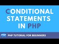 Conditional Statements in PHP