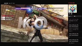 DOA6クーラ　ランクマッチ声入り配信207