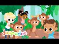 Monkey See, Monkey Do Song | Kids Music | Doopadee