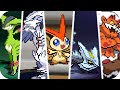 Pokemon Black & White - All Legendary Pokémon Battles (1080p60)