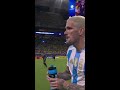 VEJA COMO FICOU O TORNOZELO DO MESSI 😰 ARGENTINA X COLÔMBIA | #SHORTS | ge.globo