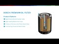 fred talks bosch premium oil filter