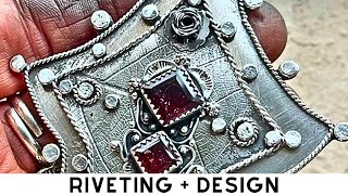 Silversmithing Tutorial - Riveting \u0026 Design Work