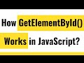 ✅ GetElementById JavaScript
