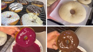 Making Different kinds of donuts by using One dough | دروستکردنی دونات بە شیوازی جیواز بە یەک هەویر