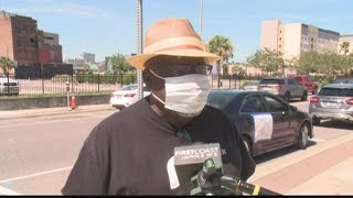 Rolling protest in Jacksonville over attorney becoming judge without election