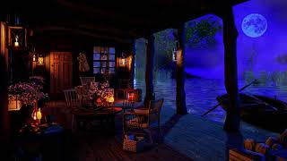 (Swamp Noises At Night) - Music, Frogs and Crickets Create a Relaxing Ambience in the Bayou