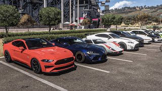 Forza Horizon 5: 800hp Street Car Meet | S/C Mustang GT Hits The Streets! 1320 Street Racing