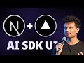 Let AI Render Your React Components! Vercel AI SDK UI Tutorial!