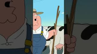 Family guy funny video -Peter vs Cows 😂😂😂@familyguy1456
