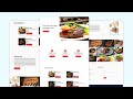Complete Responsive Food Restaurant Website Design Using HTML CSS And JS