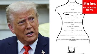 Trump’s Lewd Drawing: A Guide To The Most Shocking Alleged Epstein File Revelations