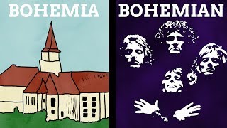 How Did The Name Bohemia Become An Adjective?