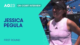 Jessica Pegula On-Court Interview | Australian Open 2023 First Round
